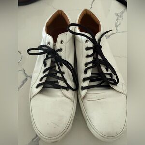Ralph Lauren White and Black Men's Sneakers